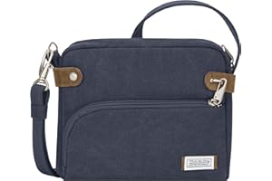 Travelon Anti-Theft Heritage Crossbody Bag, Indigo