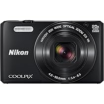 Nikon COOLPIX S7000 Compact Digital Camera - Black (16.0 MP