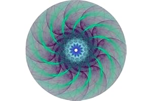 AGE PRINT - Slipmat - panno feltro per giradischi vinile tappetino dj"Abstract"