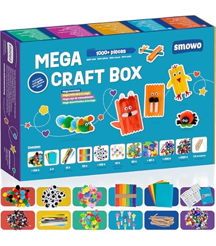 80 Piece Arts And Crafts For Kids Ages 4-8, Kids Paint Kit Art Set, Easter Craft Activities Kits - View #2