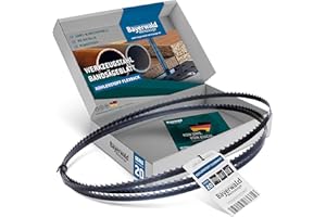 QUALITÄT AUS DEUTSCHLAND BAYERWALD WERKZEUGE Bayerwald Werkzeugstahl Bandsägeblatt - 1712 x 6 x 0.36 x 6 / Holz, NE-Metalle, Kunststoff, dünne Bleche/Sägeband passend für Metabo. Elektra Beckum uvm.