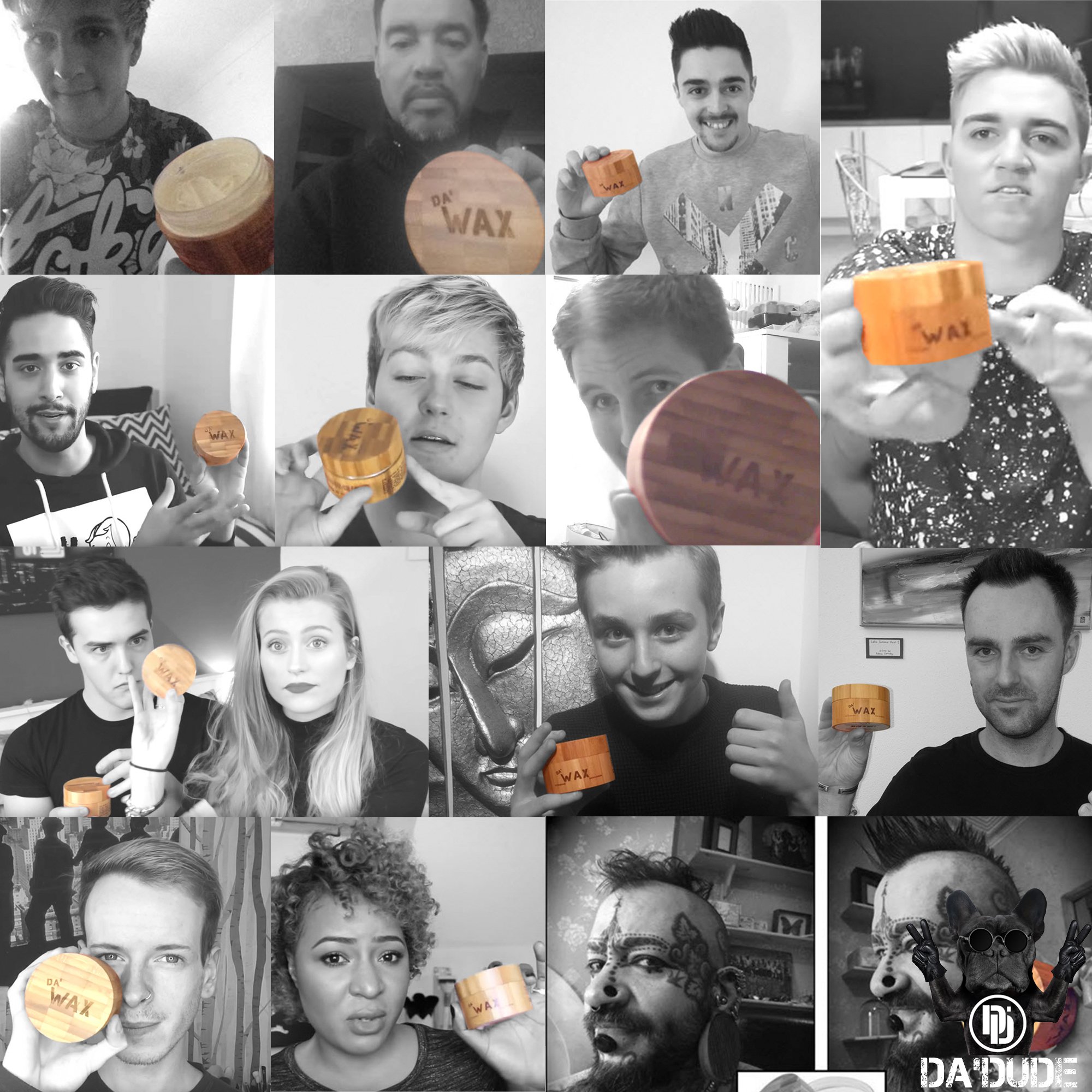 DaDude-DaWax-Cera-Para-el-Pelo-Hombre-Cera-de-Peinado-Muy-Fuerte-Acabado-Mate-El-Mejor-Producto-de-Peluquera-Profesional-Tina-de-Madera-y-Bolsa-de-Regalo-100-ml