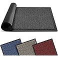 ComFymat Non-Slip Heavy Duty Dirt Trapper Doormat – Rubber Backed, Washable, Indoor & Outdoor Use | Perfect for Hallway, Kitchen, Entrance & Patio – Durable, Easy to Clean Floor Mat