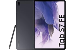 Samsung Galaxy Tab S7 FE, Tablet Android, 12,4 Pollici, Wi-Fi, RAM 6 GB, 256 GB, Tablet Android 13 Black, Versione Italiana 2023