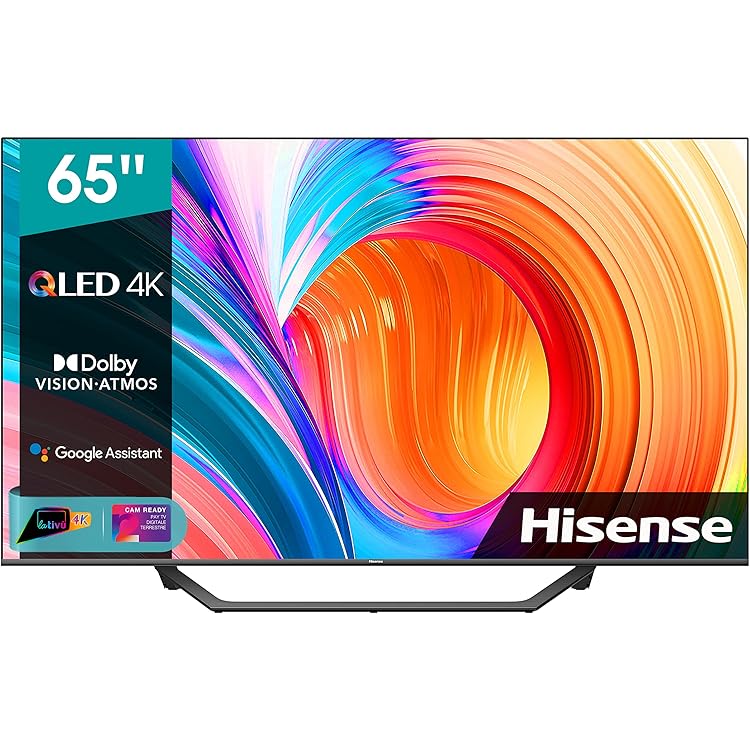 Hisense Smart TV 65 Pollici 4K H.264 DVB-T2 VIDAA - 65E79HQ