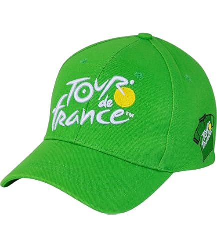 Supporter Cyclisme Casquette Officielle Tour De France - Maillot Jaune, Taille Réglable Adulte/Ado Casquette Taille Réglable Adulte Ado
