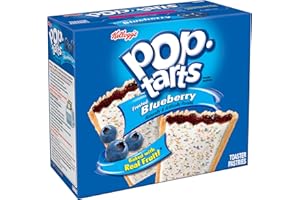 POP TARTS Kellogg's Pop-Tarts Frosted Blueberry Pastries 12 ct