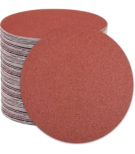 Plateau Ponceur Auto-agrippant Tivoly - Diamètre 125 Mm, Axe 8 Mm, Système Stabiflex - Neuf