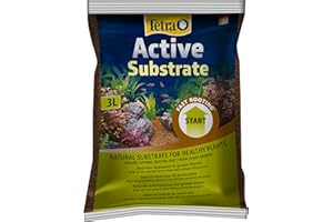Tetra ActiveSubstrate (suelo natural de minerales de arcilla neutros al agua, alternativa a las piñas de acuario)
