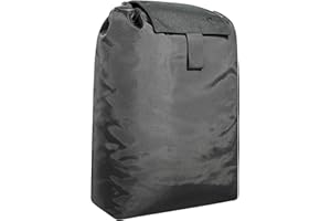 Tasmanian Tiger Pouch per Accessori Nero in Nylon, Dump Pouch MKII, 32 x 21 x 9 cm, 130 g, Cordura 700 denari, Nylon 420 HD