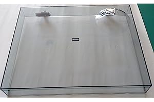 SPARE PARTS TECHNICS Coperchio originale giradischi TECHNICS SL-1200MK2 SL-1210MK2 con snodi modello chiaro