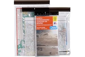 Lifeventure DriStore LocTop Bags-for Maps Sac étanche Unisex-Adult, Transparent