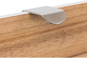 JUVA H10128 - Maniglia in acciaio INOX spazzolato opaco, 1 pezzo, per cassetti e cucina