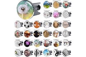 ‎SANILO Sanilo Waschbeckenstöpsel, viele schöne Stöpsel für das Waschbecken zur Auswahl, universal mit Motiv (Pusteblume)