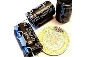 SNS COMPONENTS SNS 4700uF 16V 85C Electrolytic Capacitor Hitano pack of 3