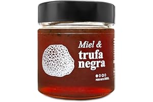 28 LUNAS Miel con Trufa Negra - 100% Natural Pura de Abeja, Cruda, 300gr - Origen: El Bierzo, España