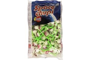 Space chupi - Caramelo con palo de sabores de fruta - 100 unidades