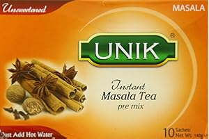 Unik Masala Tea Unsweetened 140 g (5 packs of 10 sachets)