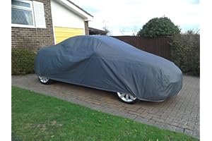 Shield Autocare © Heavy Duty Waterproof Cotton Lined UV Protected Full Car Cover SAHDCC1018