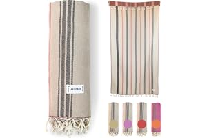 AREN hamam-handduk Pestemal | 100% bomull | Handvävd jacquard | Strand, bastu & spa