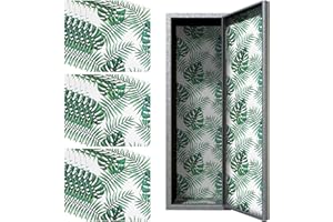 FLUTESAN 15 Pcs Magnetic Locker Wallpaper Art Removable School Locker Stickers Magnetic Wallpaper for Locker Decoration Trimmable Reuse Organizer Locker Covering for Girl Boy School Office Supplies Accessories