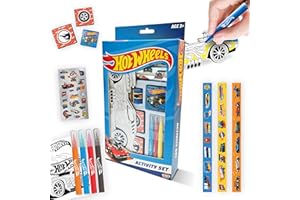 BLADEZ Hot Wheels Kreativset Auto basteln + Stifte