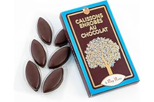 LE ROY RENÉ Epicerie Fine - Etui de 6 Calissons d’Aix enrobés au chocolat 70g.