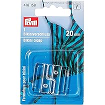 8 Fibbie A U Per Bikini E Lingerie - In Lega, Colore Platino, Facili Da Cucire - Foto 11