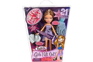 Bratz Muñeca de Moda edición Especial 21º cumpleaños - Yasmin - Incluye 2 Vestidos, 2 Pares de Zapatos, Bolso y Accesorios - Reedición para coleccionar - Edad: 4+ años