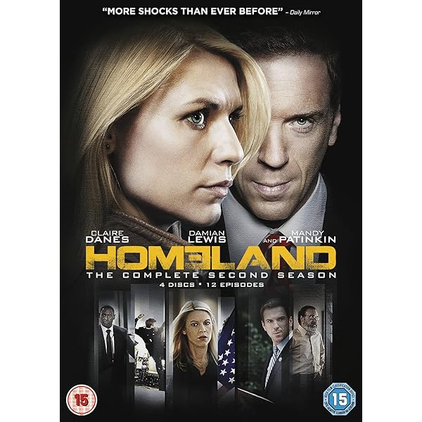 Homeland: The Complete Second Season : Claire Danes, Damian