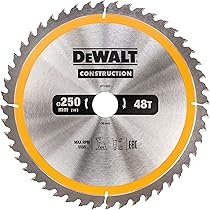 Lame De Scie Circulaire Carbure Tungstène 60 Dents - Diamètre 250 Mm, Alésage 30 Mm - Pour Bois Dur, Tendre, Contreplaqué