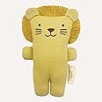 abracadabra Organics Collectible Cuddle Toy (100% Organic Muslin, 18 x 10 x 4 cm, 0+ Months, Leon The Lion)