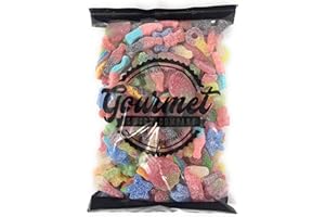 Fizzy Sweet Mix 1kg Share Bag (Vegan) by The Gourmet Sweet Company