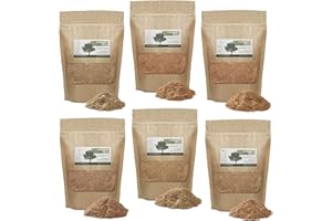 GWERNYFED WOOD Smoking/Smoker Wood Dust for Cold Smokers -1.5 Litre. Selection Pack of Six Great Flavours Apple, Oak, Cherry, Whiskey Barrel, Alder & Beech.