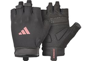 adidas Essential Training Gloves - Moisture-Absorbing Aeroready Technology Coupled with an Extremely Comfortable, Durable Faux Suede Palm