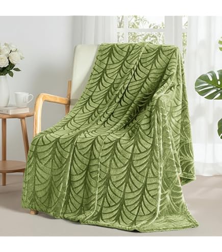 Warm and Cozy Woollen Throw Blanket- Avalon Blanket -Hermes Themed