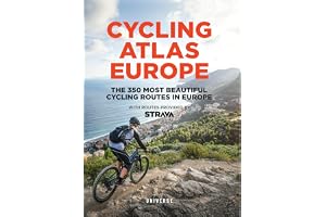 Cycling Atlas Europe /anglais: The 350 Most Beautiful Cycling Trips in Europe