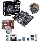 Components4All AMD Ryzen 5 2400G 3.6Ghz (Turbo 3.9Ghz) Quad Core Eight Thread CPU, ASUS Prime A320M-K Motherboard Pre-Built B