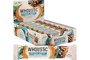 Go Ahead Wholistic Peanut & Chocolate Slices, 40 g (Pack of 12)