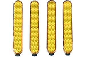 myBESTscooter - Riflettore della Copertura Riflettente della Ruota Posteriore per Il Monopattino Elettrico Xiaomi 1S Essential Pro2 Mi3