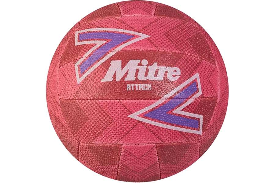 Mitre Attack Netball | Popular Style | Interactive Design | Soft-Touch Netball