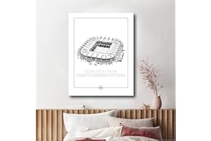 Sverigemotiv.se Stadium Posters (Borussia Mönchengladbach - Borussia Park, 50x70 cm)