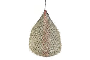 Shires Fine Mesh Haynet - Large - Black/Red