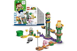 LEGO Super Mario Avventure di Luigi - Starter Pack, Set Giocattolo da Costruzione con Personaggi Interattivi, 71387
