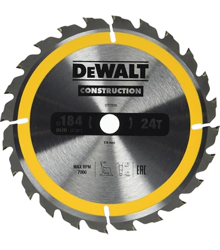 Lame De Scie Circulaire Premium 180 Mm X 16 Mm – 40 Dents – Coupe Propre Et Précise Sur Bois