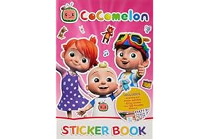 Alligator Products Limited 3308/CMSB3 CoComelon Livre d'autocollants