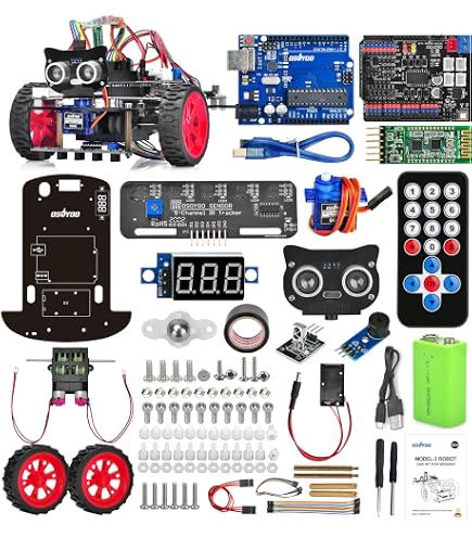 Voiture intelligente à 4 roues : kit bricolage Ardu37 - Test et Avis