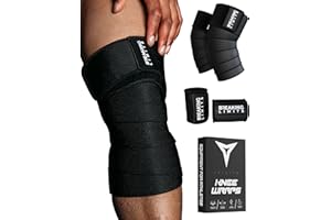 BREAKING LIMITS Fasce Ginocchia Bodybuilding - Ginocchiere Palestra - Ginocchiera Powerlifting - Ginocchiere Crossfit