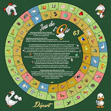 Jeu de société backgammon en bois pliable WDK PARTNER Jeu de société backgammon en bois pliable WDK PARTNER