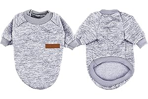 Mosucoirl Pet Dog Maglione Per Cani, Maglione Per Cani Invernali Vestiti Per Gatti Comodo Cappotto In Pile Animali Domestici Costume Maglione Caldo Abbigliamento Per Cucciolo Piccolo Cane Medio